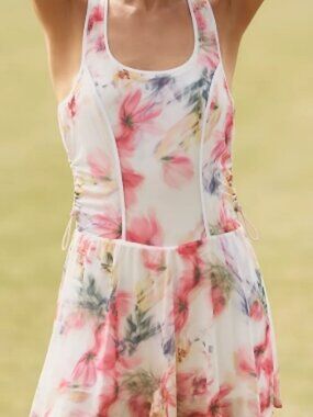 Daily Practice Sleeveless Scoop-Neck Mini Dress